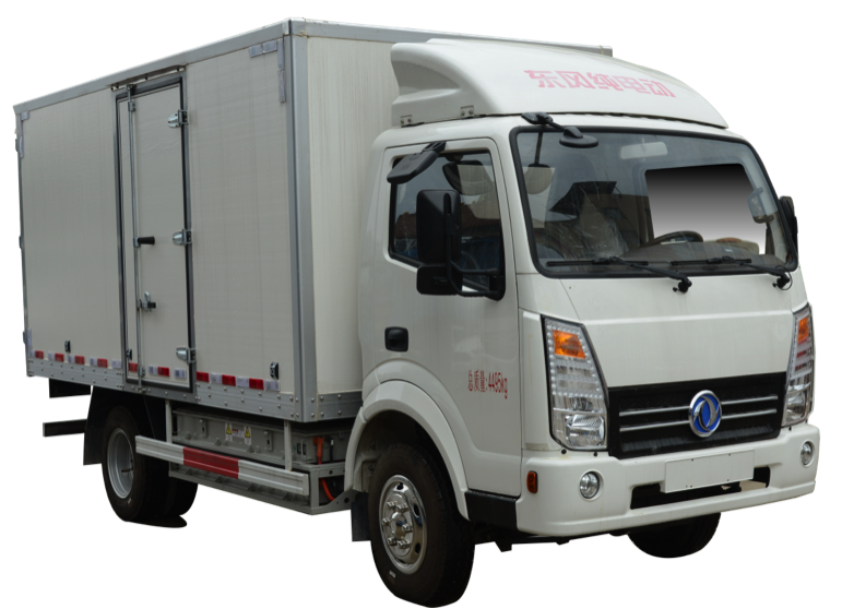 5.9米純電動廂式貨車亮相昆明新能源汽車展 物流化交通贏點贊